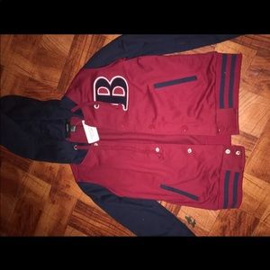Athletic hoodie jacket